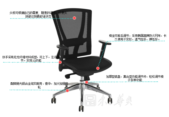 办公椅|网布中班椅|办公星空在线|网布中班椅|办公椅
