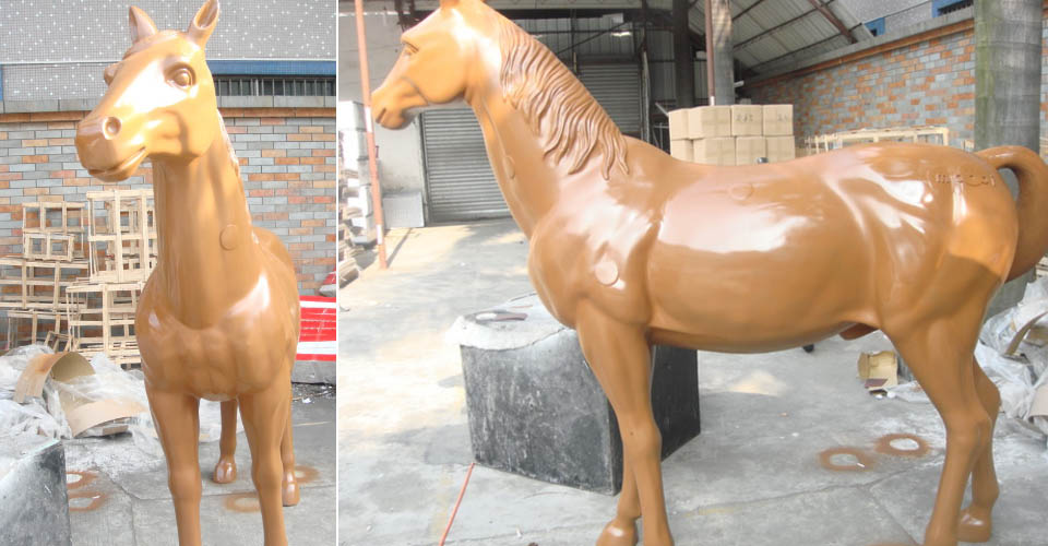 现代经典灯饰|落地灯|办公星空在线|荷兰 Moooi Horse Lamp 动物系列 黑马 落地灯