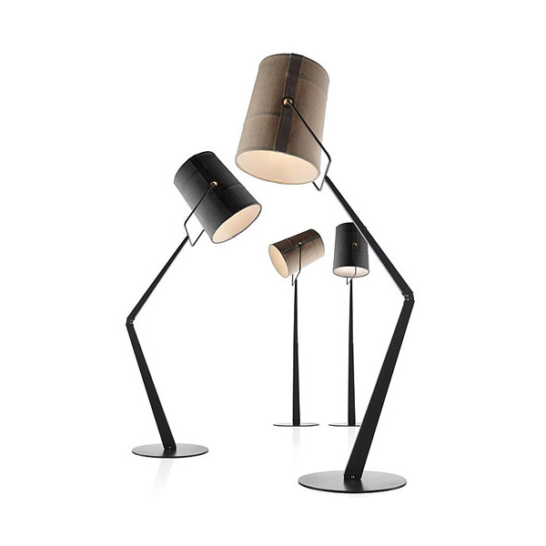 现代经典灯饰|落地灯|办公星空在线|复制版 foscarini Fork floor lamp 布艺落地灯