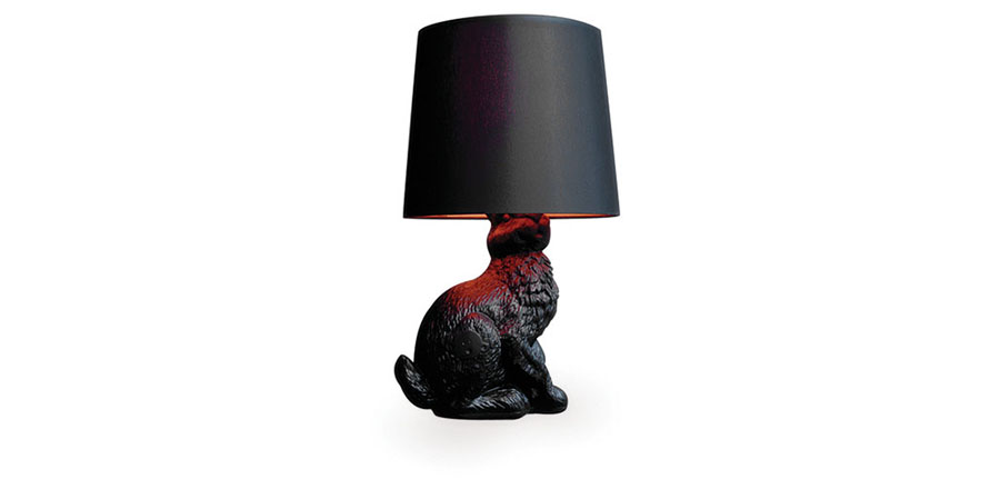 现代经典灯饰|台灯|办公星空在线|Moooi Rabbit Lamp 黑兔台灯 CGT1014